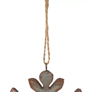 Ornements suspendus de flocon de neige en feutre Décorations de Noël festives à des fins décoratives - Product Image 2