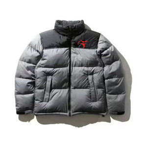 Chaqueta cálida de invierno para hombre de moda de estilo personalizado de buena venta-Chaqueta acolchada de tela brillante al por mayor - Product Image 4