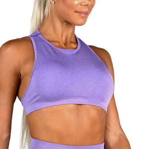 Sujetador Deportivo Elegante y Ecológico para Mujer, Transpirable, con Logotipo Frontal, Soporte Medio, para Correr, Gimnasio, Yoga, Uso Diario, Personalizable OEM - Product Image 4