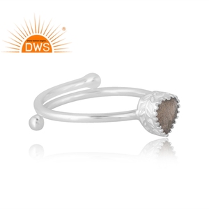 Dernière vente 925 argent Sterling naturel Labradorite pierre précieuse bague bijoux personnalisés pour les femmes cadeau pour elle - Product Image 4