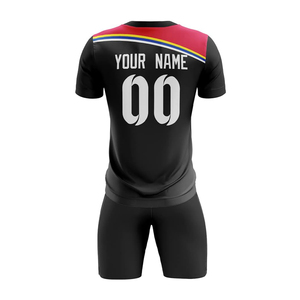 Uniforme de football adulte unisexe de meilleure qualité Ensemble d'uniformes de football à sublimation en polyester personnalisés OEM - Product Image 6