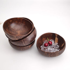 Natural Wooden Salad Serving Bowl Custom Made <b>Table</b> Top Wooden Bowl Dough Bowl For Home Kitchen Use - Product Image 2