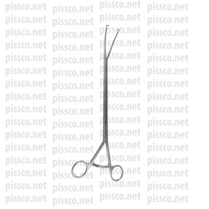 Pinzas toracoscópicas rectas y curvadas de alta calidad, sin embalaje personalizado de 12 pulgadas, hechas por Pissco - Product Image 5