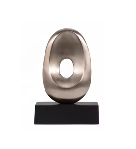 Boules de décoration intérieure dorées modernes Sculptures de pièces maîtresses d'art Accents décoratifs Artisanat en métal Fait à la main Arrivée chaude - Product Image 2