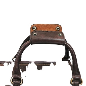 2026 Vintage Style Large Capacity Durable Leather Duffel <b>Bag</b> Custom Pattern Fashionable Sports Gym Travel <b>Storage</b> <b>Bags</b> - Product Image 6