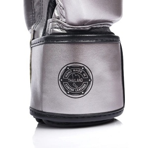 Guantes de Boxeo de Piel de Vacuno Genuina Hechos a Medida, con Cordones, para Entrenamiento y Sparring de Jóvenes y Adultos, Última Tendencia - Product Image 5