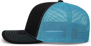 Gorra Trucker Unisex de Alta Calidad, 5 Paneles, Impermeable, 100% Algodón, Gorra de Béisbol de Verano, Venta al por Mayor, Malla Trasera Ajustable - Product Image 6