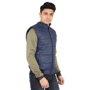 Nouveau Gilet matelassé bleu pour homme 2026 – Design personnalisé, imperméable et respirant, vêtement d'extérieur d'hiver – Services OEM ODM - Product Image 3