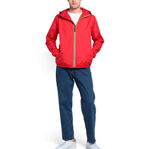 Veste coupe-vent imperméable d'extérieur pour la course à pied et l'entraînement, veste coupe-vent personnalisée respirante pour hommes, veste coupe-vent - Product Image 6