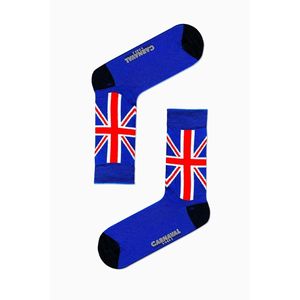 Calcetines con Diseño de la Bandera de Inglaterra, Coloridos, Transpirables, de Seda y Spandex, Tejidos, Hasta la Rodilla, con Logotipo Personalizado, para Uso Diario de Niños - Product Image 1