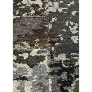 Tapis en laine noué à la main grande surface Provenance, gris et noir, modèle Cx-2358, design patchwork rectangulaire, pour la décoration de la maison, du salon et du couloir - Product Image 2