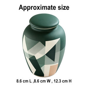 Toptan OEM/ODM Modern Seramik Evcil Hayvan Kremasyon Urnleri Yüksek Kaliteli Çevre Dostu İnsan Külleri için Kremasyon Urnleri Cenaze Malzemeleri - Product Image 5