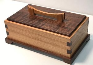 ANTIQUE SOLID <b>WOODEN</b> <b>GIFT</b> <b>BOX</b> Jewellery <b>Box</b> Cosmetic <b>Box</b> for Christmas Decoration - Product Image 6