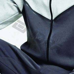 Survêtement de football personnalisé Slim Fit pour hommes, jogging à fermeture éclair, vêtements de sport pour l'entraînement de football, ensembles d'hiver grande taille - Product Image 4