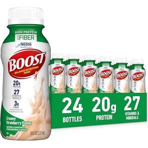 Boisson lactée nutritionnelle complète Nestlé Boost riche en protéines, favorise la croissance et l'immunité, 200 ml - Product Image 1