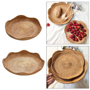 ถาดเสิร์ฟอาหารหวายสานเครื่องครัวดีไซน์คลาสสิกทันสมัย - Product Image 2