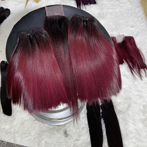 Paquete de cabello humano virgen vietnamita sin procesar Cabello alineado con cutícula virgen Sin enredos Sin derramamiento trama genius - Product Image 2