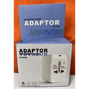 Adaptateur international tout-en-un avec port Type-C, matériau GAN, tension de sortie 5V pour appareil photo, ordinateur portable, écouteurs, fonction PD - Product Image 1