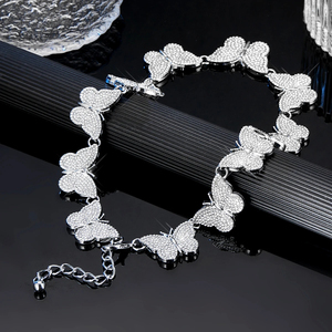 Design attrayant hommes Leb diamant Hip Hop chaîne 925 en argent Sterling à la mode chaîne collier attrayant collier - Product Image 5