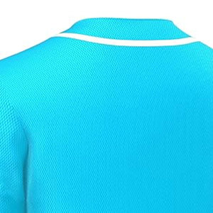 Maillot de baseball en tissu respirant de qualité supérieure, coupe ajustée, vêtements de sport confortables pour l'entraînement et l'usage quotidien - Product Image 5