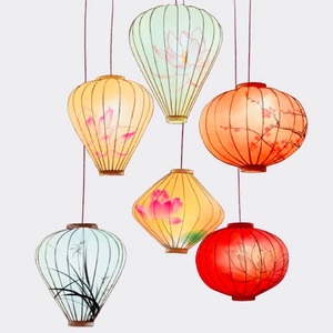 โคมไฟผ้าไหมเวียดนามขายดีสำหรับช่วงกลางฤดูใบไม้ร่วงเทศกาลจันทรคติปีใหม่ตัวเลือกที่ดีที่สุดสำหรับของขวัญ - Product Image 3