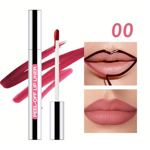 Le crayon à lèvres à surface mate n'est pas facile à estomper, ne laisse pas de traces sur la tasse, est waterproof et ne retire pas le maquillage. - Product Image 6