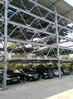 Structure de stationnement multi-niveaux personnalisée avec cadre en acier pour les garages de stationnement verticaux urbains modernes