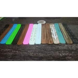 Elegante soporte de palo de incienso de madera hecho a mano aromaterapia religiosa meditación Yoga estudio templo relajante fragancia para el hogar 100% - Product Image 6