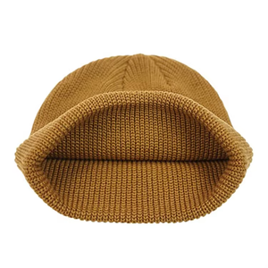 หมวกบีนนี่แบบสั้นเรียบง่ายสีดำสำหรับเด็กผู้ชาย หมวกบีนนี่สำหรับเล่นกีฬา - Product Image 5