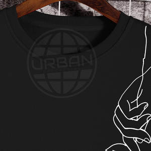 Meilleurs sweatshirts graphiques pour hommes Nouveau design Collection hiver Bas quantité minimale de commande Prix de gros Fabriqué au Pakistan - Product Image 2