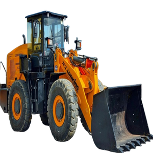 Venta caliente rentable Maquinaria de movimiento de tierras Mini cargador de ruedas de 5 toneladas CDM853H con cubo de 2.7cbm - Product Image 1