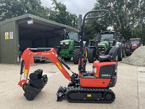 รถแทรกเตอร์ขนาดเล็ก Kubota รถขุด K008-5รถขุดขนาดเล็กกะทัดรัด - Product Image 3