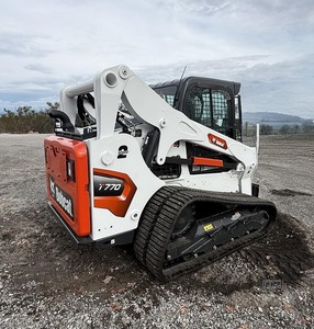 Low <b>Working</b> Hours T595 Mini Skid Steer Loader Front/Tractor Loader 4 Ton Rated Load Doosan Diesel Crawler <b>Belt</b> Pump Motor - Product Image 2