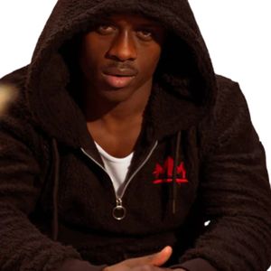 Unisex Black <b>Sherpa</b> <b>Hoodie</b> Half Zip Pullover Fleece Jacket Kangaroo Pocket Warm Casual Streetwear - Product Image 6