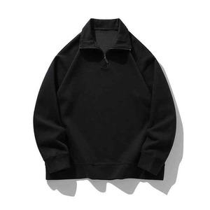 Quarter Zip Workwear Sweat-shirt pour homme Construction robuste Coutures renforcées Couche chaude fiable pour une entreprise en plein air Polyvalent - Product Image 3