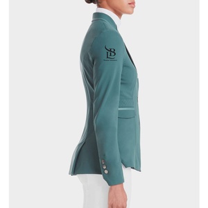 Chaqueta de Equitación para Mujer, Ligera, de Manga Larga, Abrigo Ecuestre Transpirable, Cómodo e Impermeable, Ropa Deportiva para Exteriores - Product Image 2