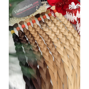 Vente en Gros de Haute Qualité Cuticule Intacte 100% Remy Cheveux Naturels Grandes Longueurs Extensions de Cheveux Vendeur du Vietnam - Product Image 1