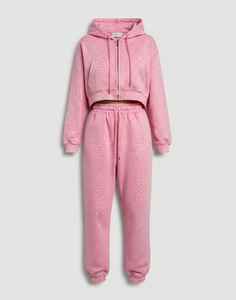 Nouvel ensemble de survêtement jogging personnalisé avec strass, deux pièces, survêtement pour femmes, ensemble pantalon, survêtement pour femmes - Product Image 2