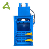 Presse à balles verticale hydraulique industrielle pour le recyclage, machine à emballer les déchets textiles, presse à vêtements