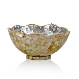 Tazón Grande para Servir Chocolate de Nácar, Diseño Maravilloso, Tazón para Comida de Mesa, Resistente al Calor, Duradero, para Fiestas y Bodas - Product Image 3