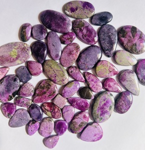 100% purite ธรรมชาติ purite stichtite Cabochon ขายส่งจำนวนมากโดยน้ำหนักที่มีรูปทรงต่างๆขนาดสำหรับทำเครื่องประดับอัญมณี - Product Image 1