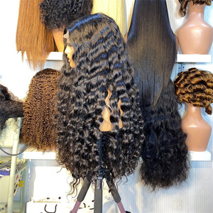 Di alta qualità nuova parrucca anteriore lunga capelli ricci grande onda rosa bianco naturale Modulare esplosioni parrucca consigliata. - Product Image 6