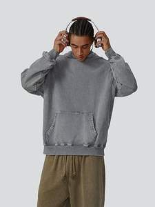 OEM diseño personalizado de las mujeres de manga larga pulóver sudadera de gran tamaño de lana con capucha para el invierno de marca privada de fábrica al por mayor - Product Image 2