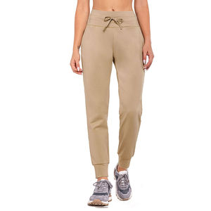 Pantalon long pour femme, sport, course à pied, décontracté, taille haute, avec poche, prix bas, qualité supérieure, pantalon pour femme - Product Image 1