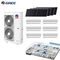 Climatiseur hybride solaire sans conduit 12000Btu 18000Btu 24000Btu pour le refroidissement et le chauffage à vendre