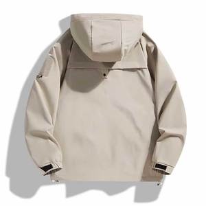 เสื้อแจ็คเก็ตและเสื้อโค้ทผู้ชายไซส์ใหญ่  แบบกันลม  มีโลโก้  เสื้อกันลม  แจ็คเก็ตกันลม  เสื้อแจ็คเก็ตสำหรับกิจกรรมกลางแจ้งแบบสั่งทำพิเศษสำหรับผู้ชาย - Product Image 2