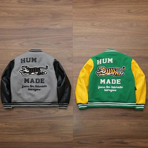 Chaqueta de estilo universitario unisex con diseño de hombro vuelto Material de tela de lona de estilo de trabajo de invierno hecho en Pakistán - Product Image 5