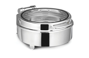 เครื่องครัวสแตนเลสสามเท่าคุณภาพสูงชุดบุฟเฟ่ต์จาน Chafing ดีไซน์ใหม่ - Product Image 6