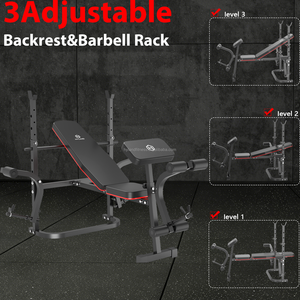 <span class=keywords><strong>Banco</strong></span> de Pesas Plegable Multifuncional para Ejercicio, Equipo de Gimnasio, <span class=keywords><strong>Banco</strong></span> <span class=keywords><strong>Inclinado</strong></span> para Press de Banca y Curl de Bíceps - Product Image 3