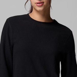Diseño de Logotipo Personalizable para Sudadera Moderna con Cuello Redondo para Mujer 2026, para Compradores al por Mayor con Servicio OEM - Product Image 2